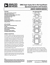 DataSheet AD8591 pdf
